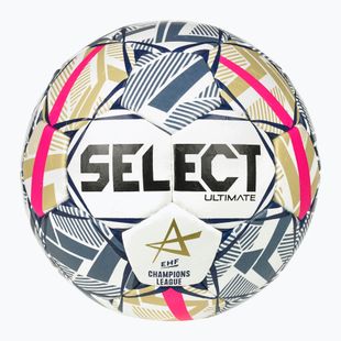 Minge de handbal SELECT Ultimate EHF Champios League LM V26 Replica rozmiar 3 white/red