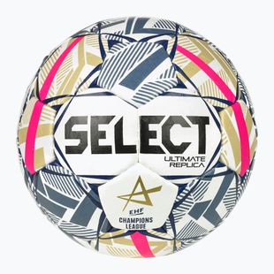 Minge de handbal SELECT Ultimate EHF Champios League LM V26 Replica rozmiar 1 white/red