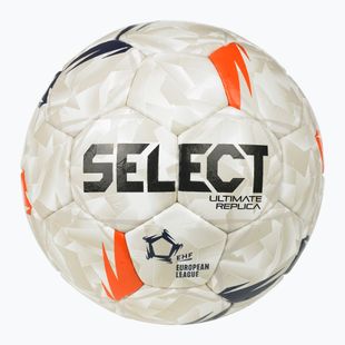 Minge de handbal SELECT Ultimate EHF European League V26 Replica rozmiar 0 white/black/orange