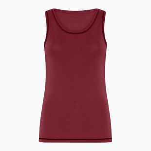Tricou termoactiv pentru femei Dovre Wool Singlet burgundy