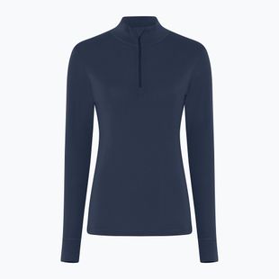 Bluză termoactivă pentru femei Dovre Wool Zip navy