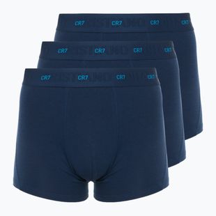 Boxeri pentru bărbați CR7 Bamboo Trunk FSC 3 perechi navy