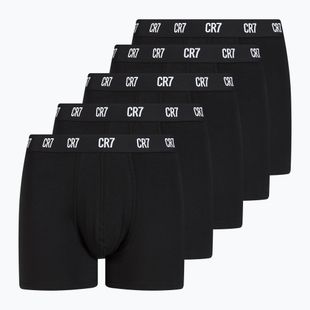 Boxeri bărbătești CR7 Basic Trunk 5 par black/white