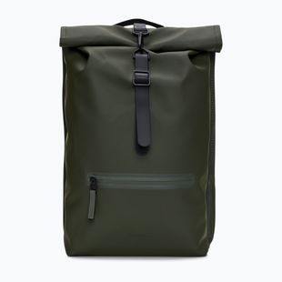 Rucsac de oraș Rains Rucksack Rolltop 13 + 4 l green