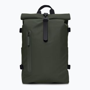 Rucsac de oraș Rains Rolltop Rucksack Large 23 l green