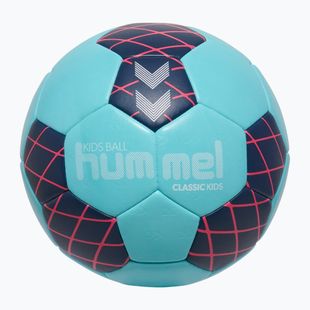 Minge de handbal pentru copii Hummel Classic HB Jr light blue/marine/red size 1