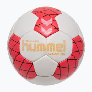 Minge de handbal Hummel Classic Elite HB off white/red/black size 2