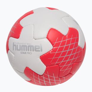Minge de handbal Hummel Star Pro HB off white/red/silver size 2