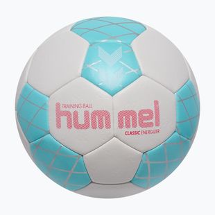 Minge de handbal Hummel Classic Energizer off white/light blue/marine size 1