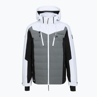 Geacă de schi pentru bărbați BERGSON Velox Stx white/grey