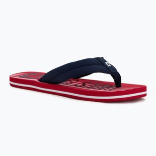 Bărbați BIG STAR flip flop JJ174543 roșu