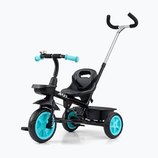 Bicicletă de echilibru cu trei roți Milly Mally Axel black