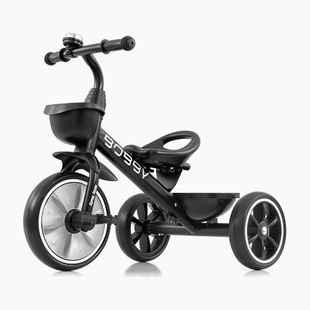 Bicicletă de echilibru cu trei roți Milly Mally Bobby black