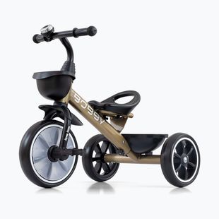 Bicicletă de echilibru cu trei roți Milly Mally Bobby golden