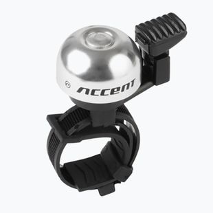 Clopoțel pentru bicicletă ACCENT Ding argintiu