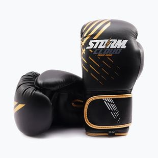Mănuși de box StormCloud Lynx black/gold