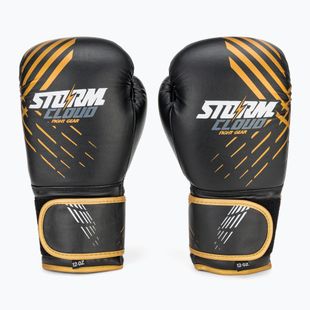 Mănuși de box StormCloud Lynx black/gold