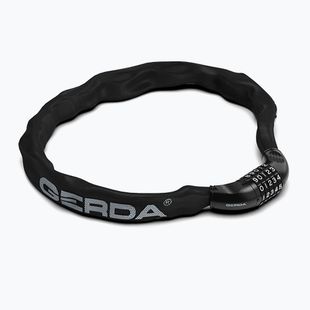 Lacăt de bicicletă GERDA Contra Combo 900/6C negru