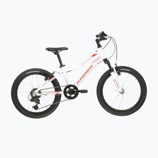 Bicicletă pentru copii KROSS Lea Mini 2.0 white/red/gloss