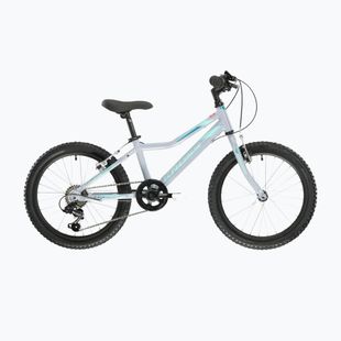 Bicicletă pentru copii KROSS Lea Mini 1.0 grey/mint/gloss