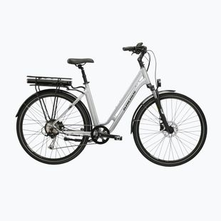Bicicletă electrică KROSS Sentio Hybrid 2.0 el. 504 Wh silver/black/gloss