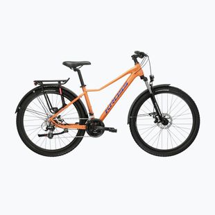 Bicicletă de munte pentru femei KROSS Lea 2.0 Eq W 27.5 orange/navy blue/gloss