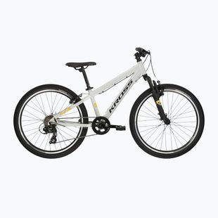 Bicicletă pentru copii KROSS Dust Jr 1.0 grey/black/gloss