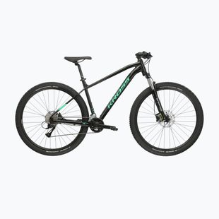 Bicicletă de munte KROSS Level 1.0 black/green/gloss