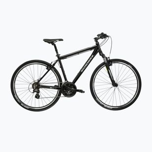 Bicicletă de oraș pentru bărbați KROSS Move 1.0 black/silver/gloss
