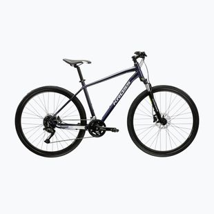 Bicicletă cross KROSS Evado 5.0 navy/silver/gloss