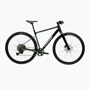 Bicicletă gravel KROSS Esker FL black/green/gloss