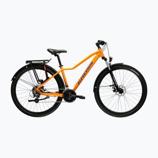 Bicicletă de munte pentru femei KROSS Lea 2.0 Eq W 29 orange/navy blue/gloss