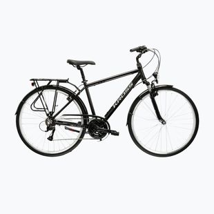 Bicicletă de trekking KROSS Explorer 2.0 black/silver/gloss