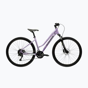 Bicicletă cross pentru femei KROSS Evado 5.0 In purple/black/gloss
