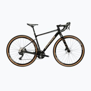 Bicicletă gravel KROSS Esker 6.0 black/gold/gloss