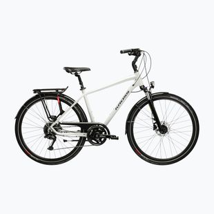 Bicicletă trekking KROSS Trans 5.0 grey/navy blue/gloss