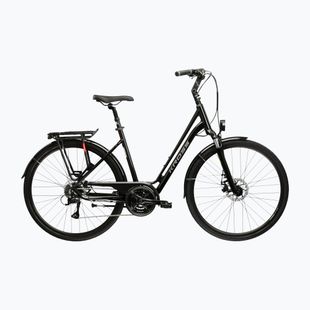 Bicicletă de oraș KROSS Sentio 3.0 black/silver/gloss