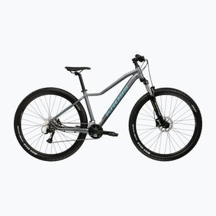 Bicicletă de munte pentru femei KROSS Lea 4.0 In 29 grey/turquoise/gloss