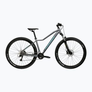 Bicicletă de munte pentru femei KROSS Lea 4.0 In 27.5 grey/turquoise/gloss