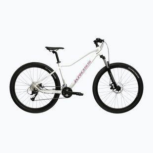 Bicicletă de munte pentru femei KROSS Lea 3.0 W 29 white/pink/gloss