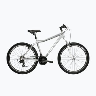 Bicicletă de munte pentru femei KROSS Lea 1.0 silver/white/gloss