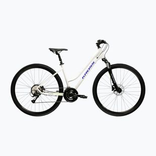 Bicicletă cross pentru femei KROSS Evado 4.0 In grey/navy blue