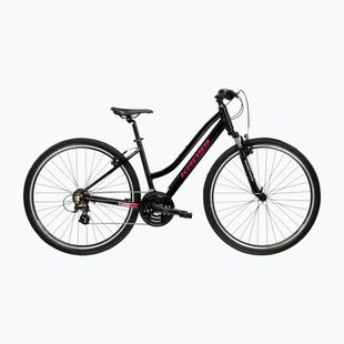Bicicletă cross pentru femei KROSS Evado 2.0 In black/pink