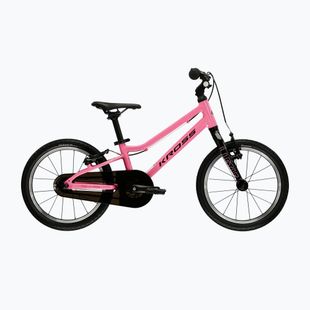Bicicletă pentru copii KROSS Liftie 16 pink/black/gloss
