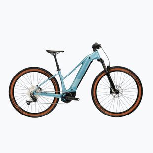 Bicicletă electrică pentru femei KROSS Influx Hyb 4.0 W 29 cells 800 Wh blue/light blue/matte