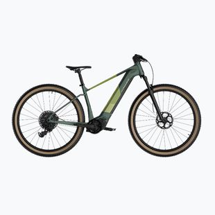Bicicletă electrică KROSS Influx Hyb 4.0 29 el. 800 Mh green/khaki/matte