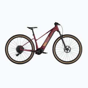 Bicicletă electrică pentru femei KROSS Influx Hyb 4.0 W 27.5 el. 800 Wh ruby/burgundy/gloss