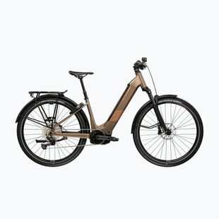 Bicicletă electrică KROSS Influx Suv Hybrid 4.0 800 27.5 el. grey/copper/matte