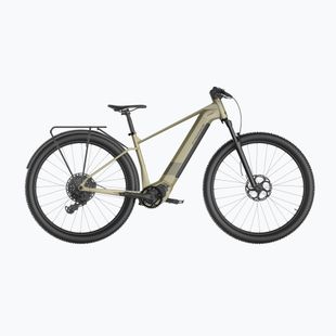 Bicicletă electrică KROSS Influx Suv Hybrid 3.0 29 el. 800 Wh beige/graphite/gloss