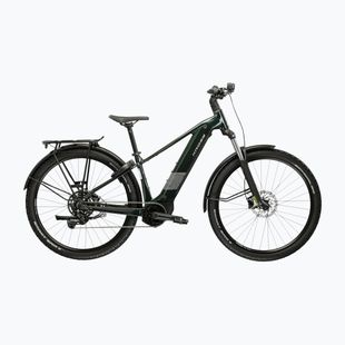 Bicicletă electrică KROSS Influx Suv Hybrid 2.0 600Wh green/silver/gloss
